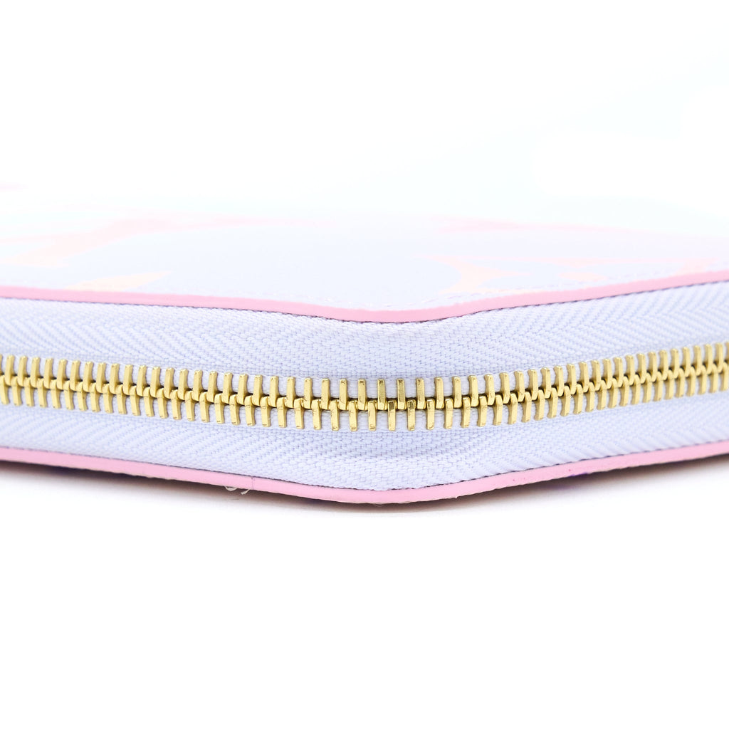 LOUIS VUITTON ZIPPY WALLET LIMITED MONOGRAM COATED CANVAS MULTICOLOUR