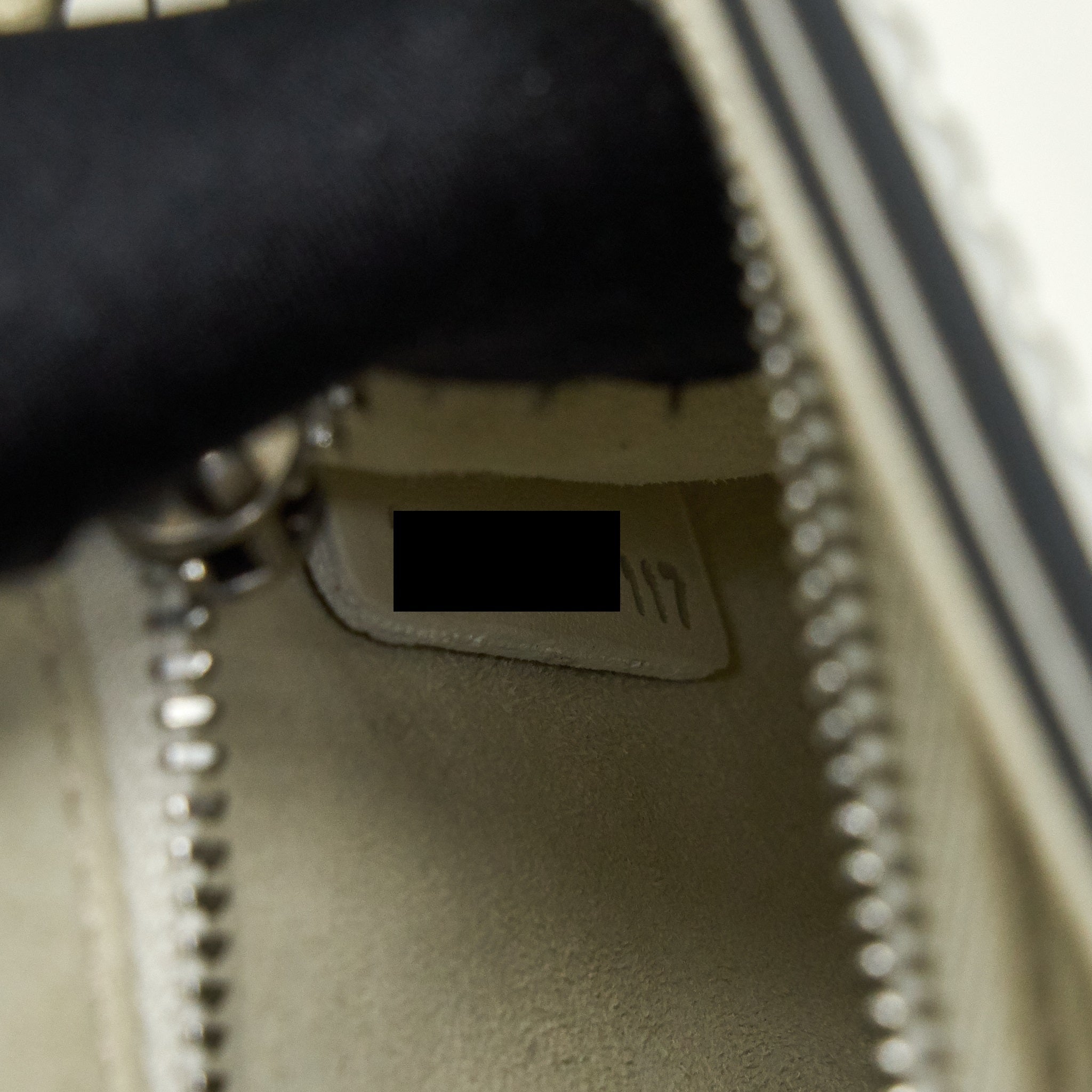 DIOR EVOLUTION BAG WHITE GHW