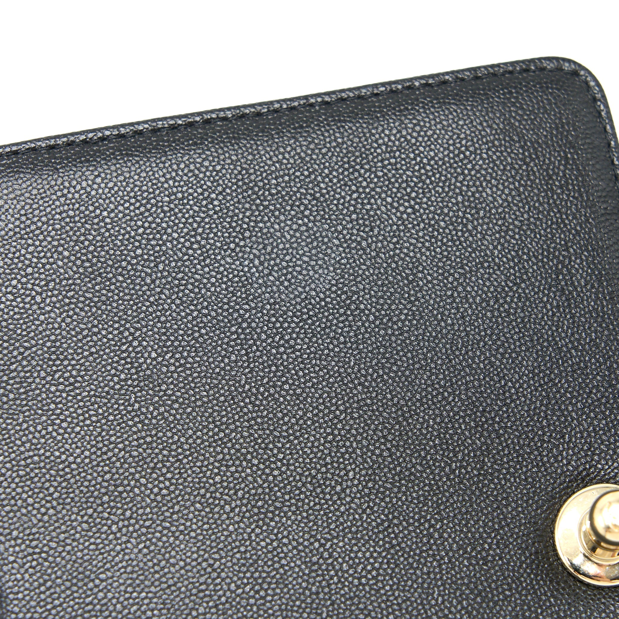 CHANEL MINI BOY BAG CALFSKIN BLACK LGHW (MICROCHIP)