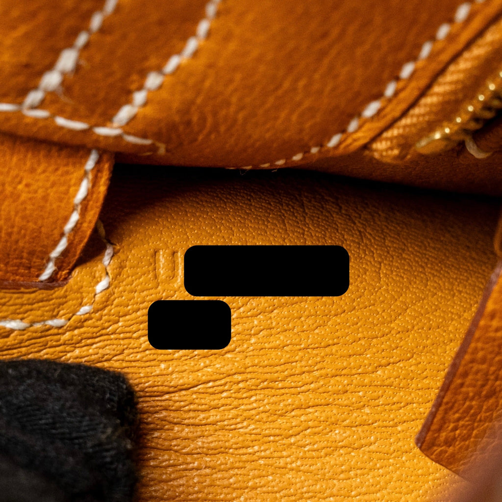 HERMES KELLY 25 PEAU DE PORC TOFFEE GHW