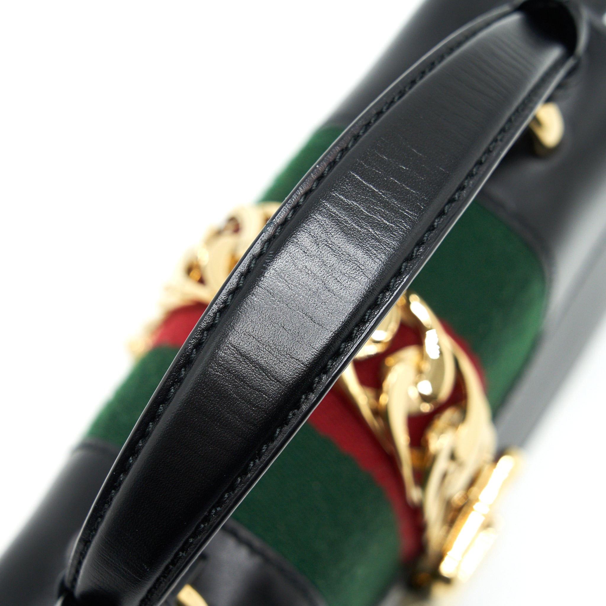 GUCCI MINI SYLVIE 20CM BLACK