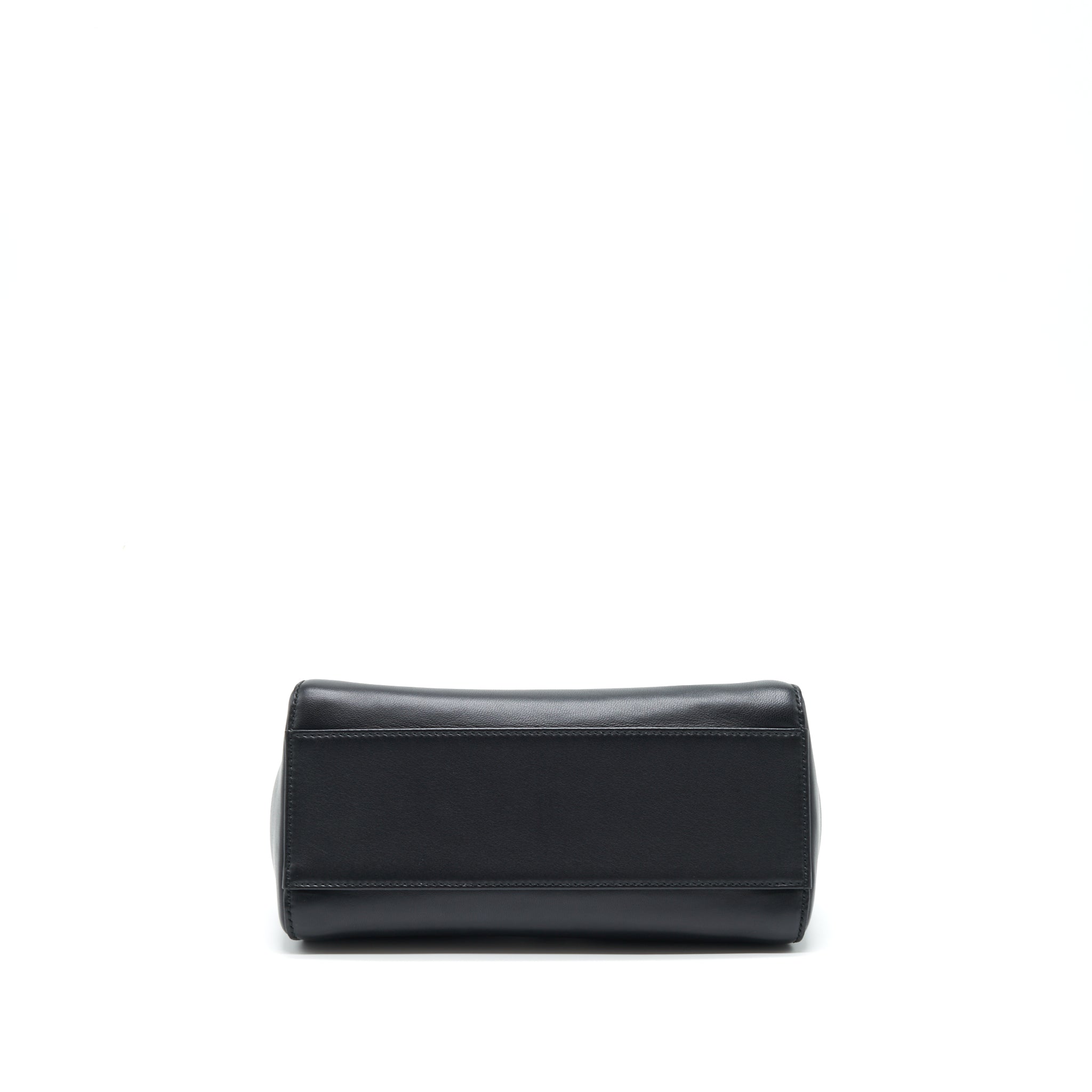 FENDI MINI PEEKABOO LAMBSKIN BLACK GHW
