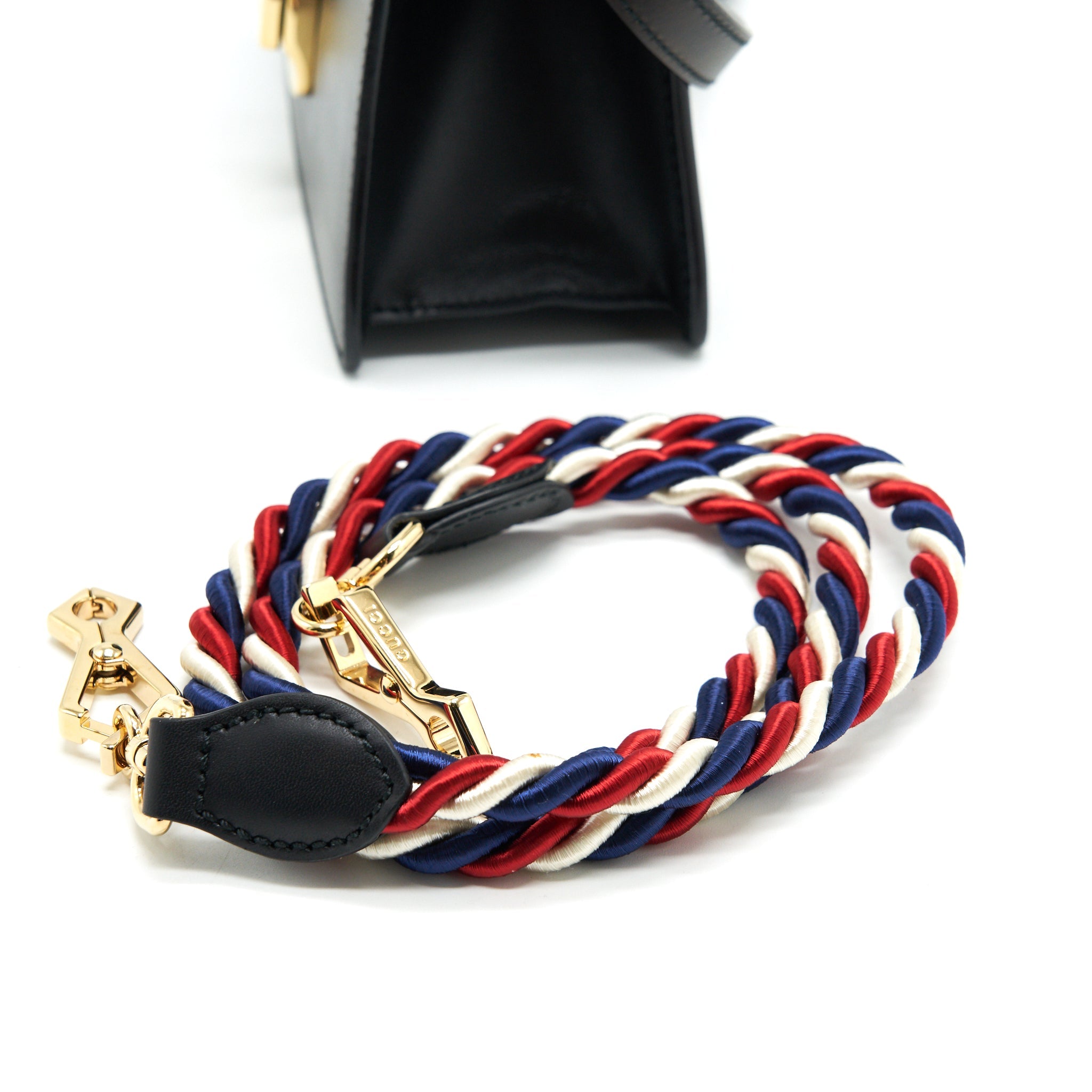 GUCCI MINI SYLVIE 20CM BLACK