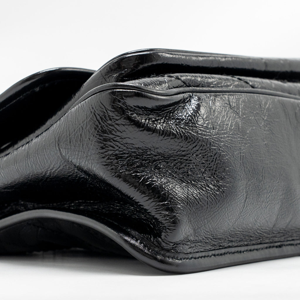 SAINT LAURENT / YSL MEDIUM NIKI CALFSKIN BLACK SHW