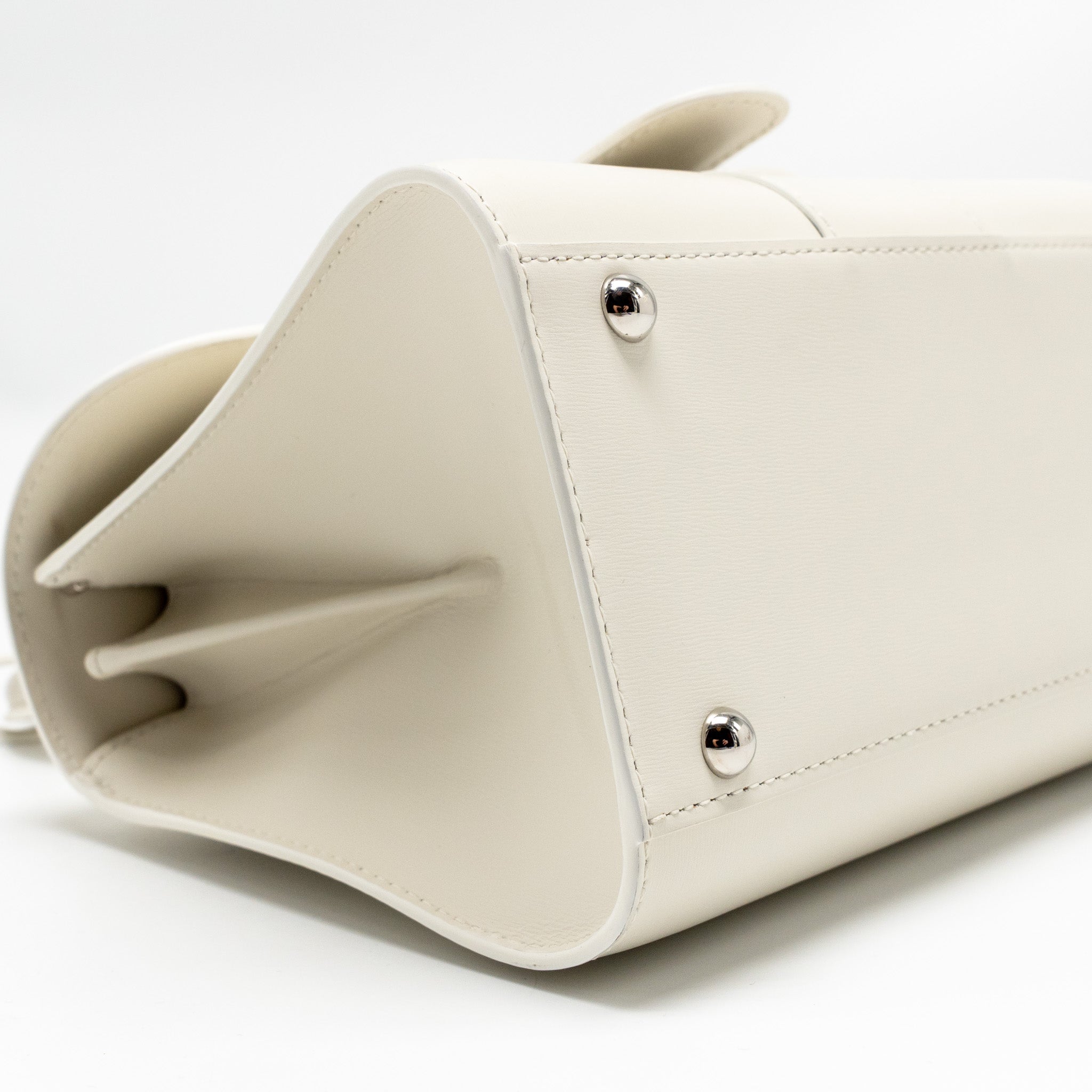 DELVAUX MINI BRILLIANT BOX CALFSKIN IVORY SHW