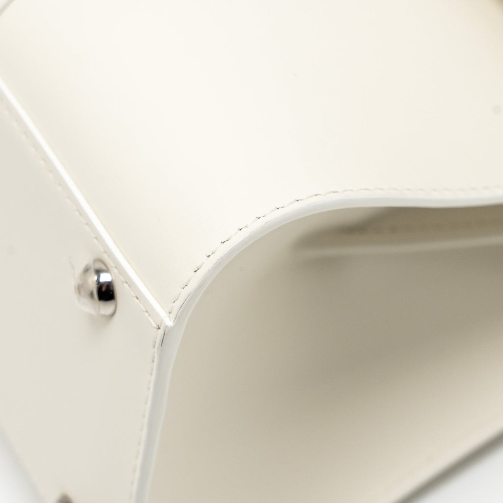 DELVAUX MINI BRILLIANT BOX CALFSKIN IVORY SHW