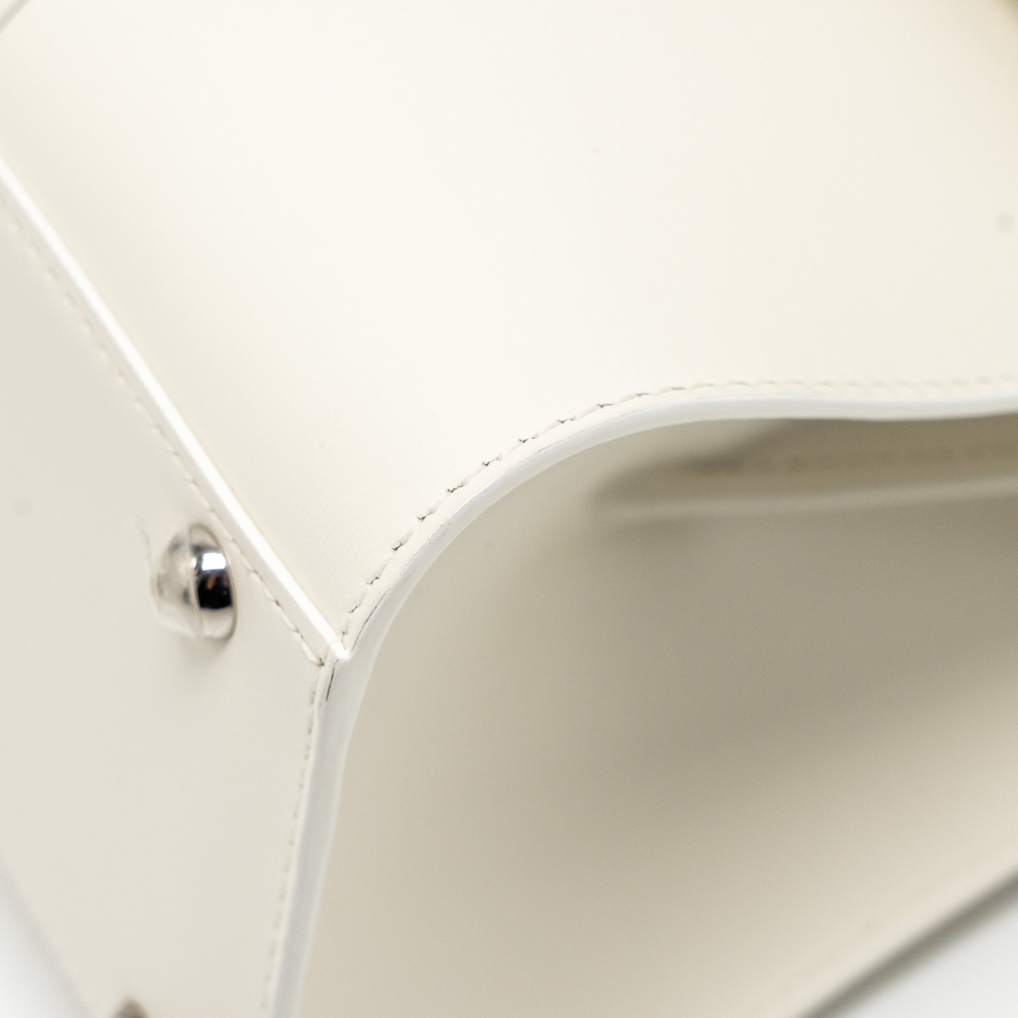 DELVAUX MINI BRILLIANT BOX CALFSKIN IVORY SHW