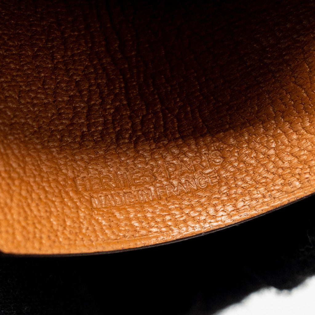 HERMES CLOCHETTE CLES KEYCHAIN SWIFT BROWN SHW