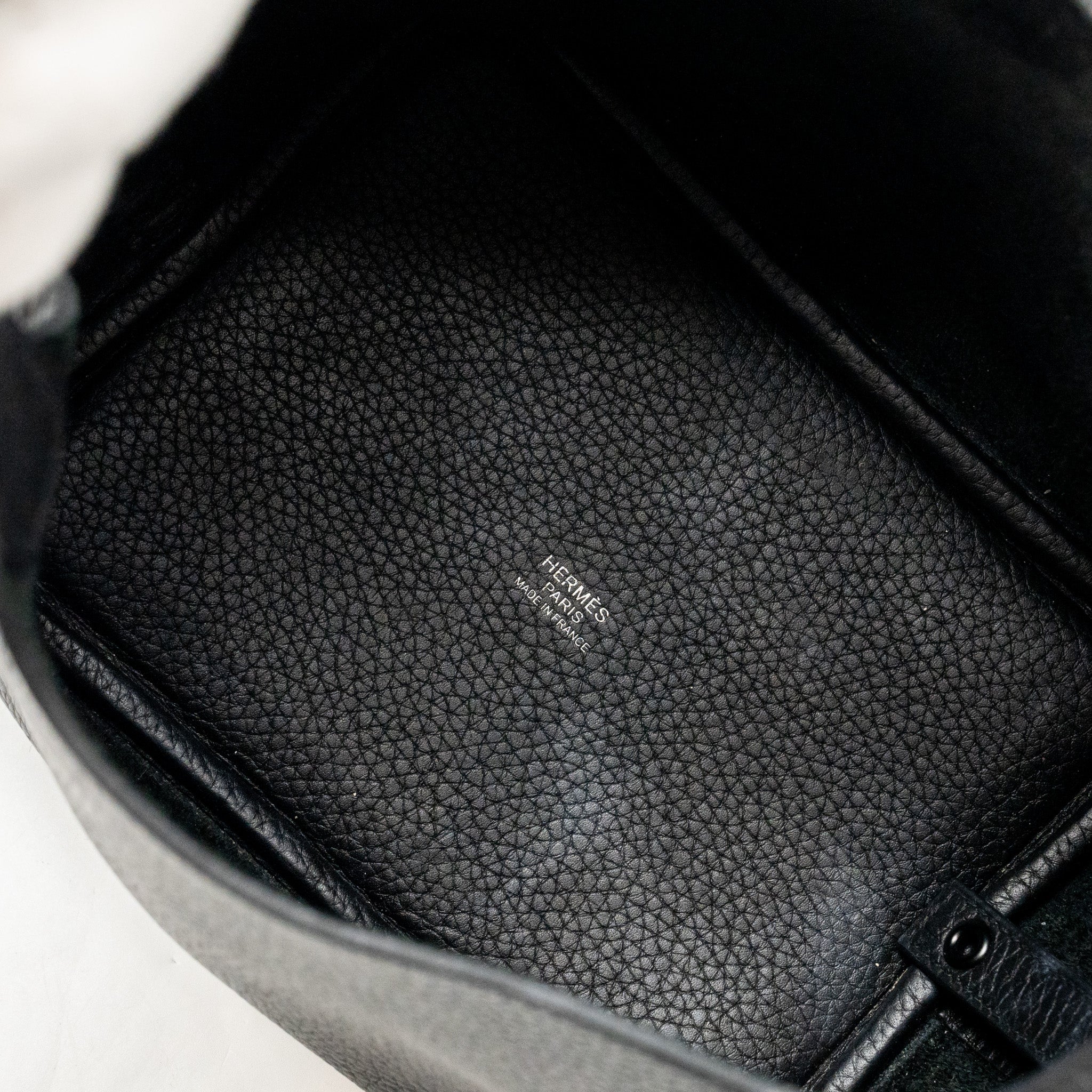 HERMES PICOTIN 18 CLEMENCE SO BLACK