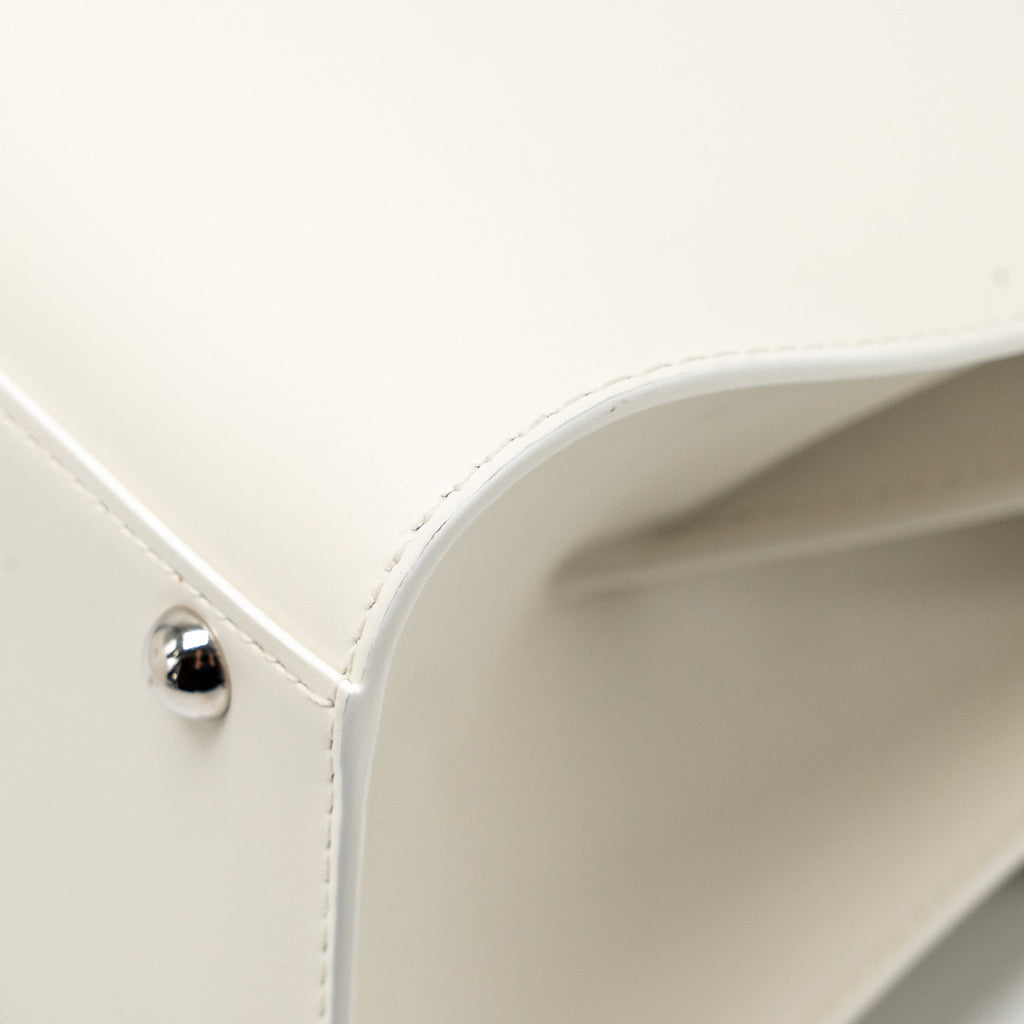 DELVAUX MINI BRILLIANT BOX CALFSKIN IVORY SHW
