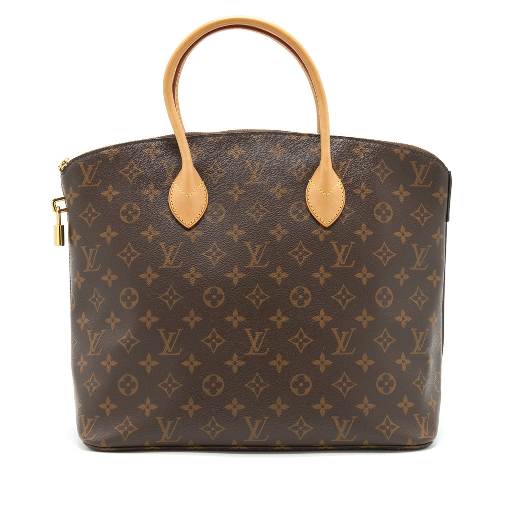 LOUIS VUITTON LOCKIT TOTE BAG MONOGRAM CANVAS GHW