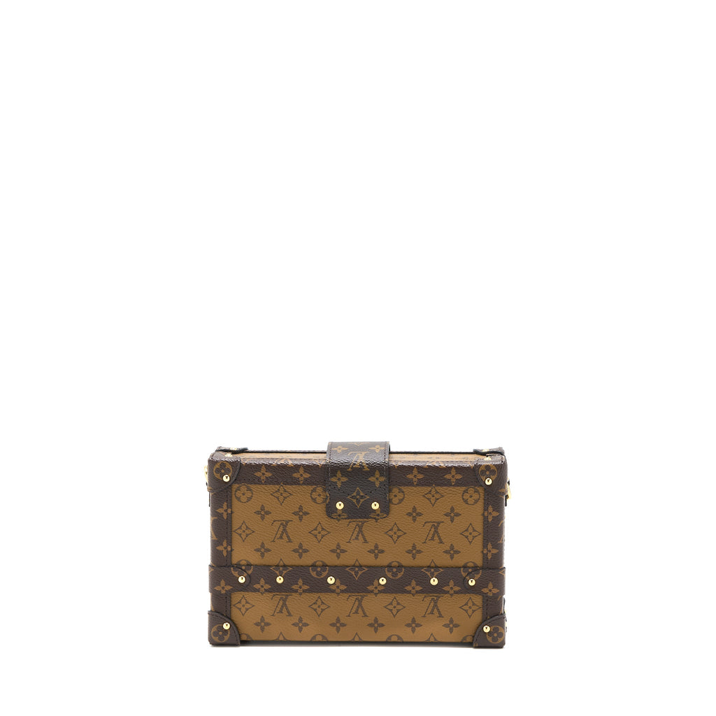 LOUIS VUITTON PETITE MALLE MONOGRAM REVERSE CANVAS GHW