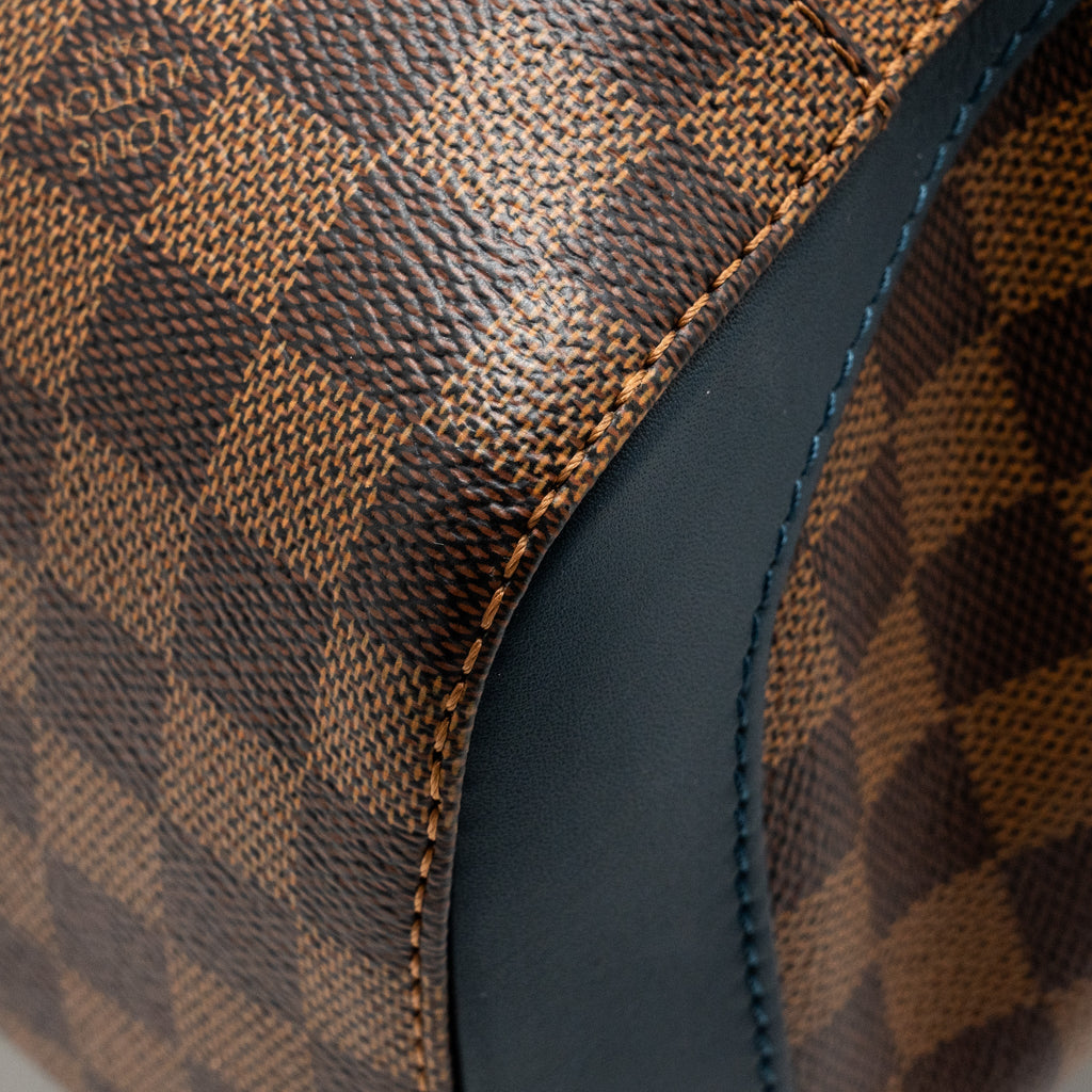 LOUIS VUITTON RUNNER BACKPACK DAMIER EBENE CANVAS/LEATHER SHW