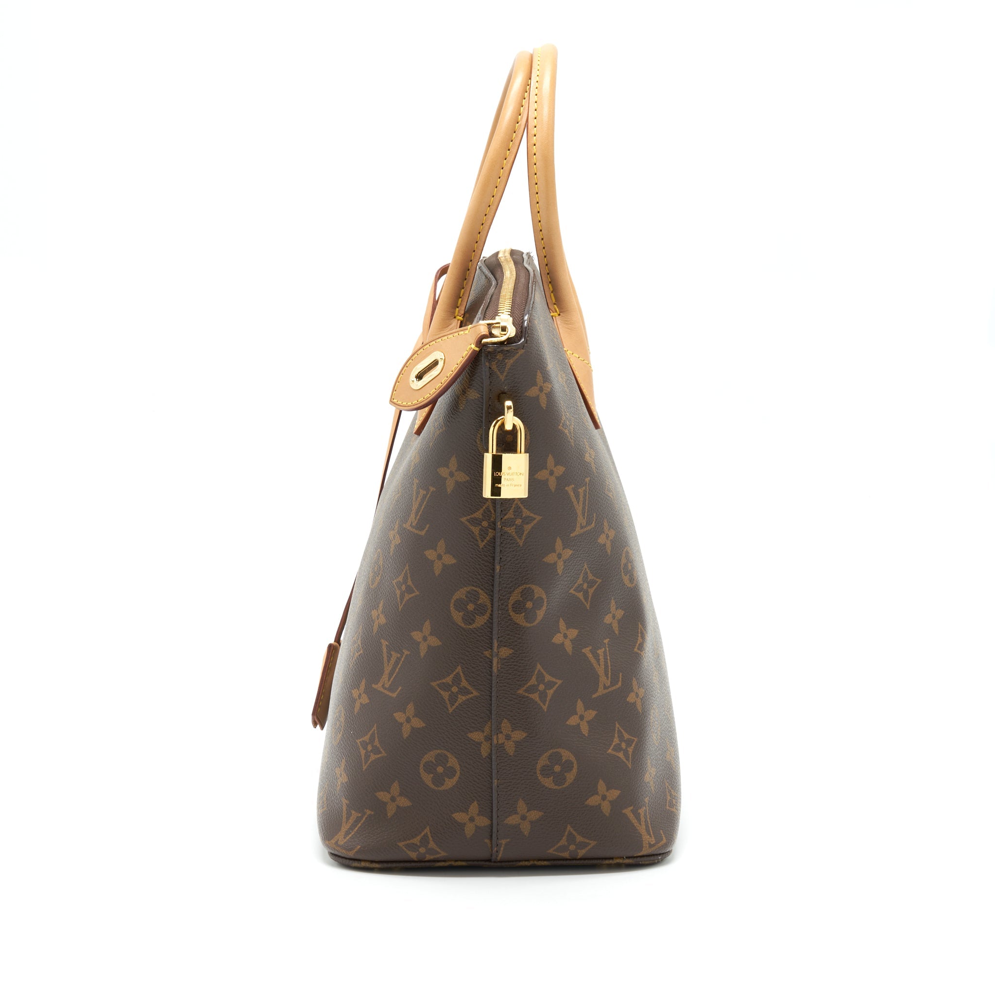 LOUIS VUITTON LOCKIT TOTE BAG MONOGRAM CANVAS GHW