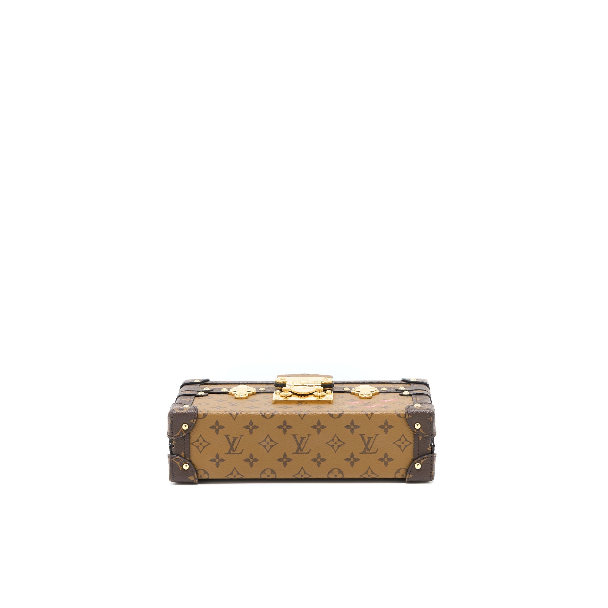 LOUIS VUITTON PETITE MALLE MONOGRAM REVERSE CANVAS GHW
