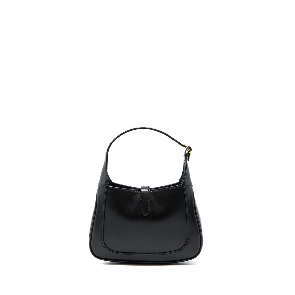 GUCCI JACKIE 1961 MINI BAG CALFSKIN BLACK GHW