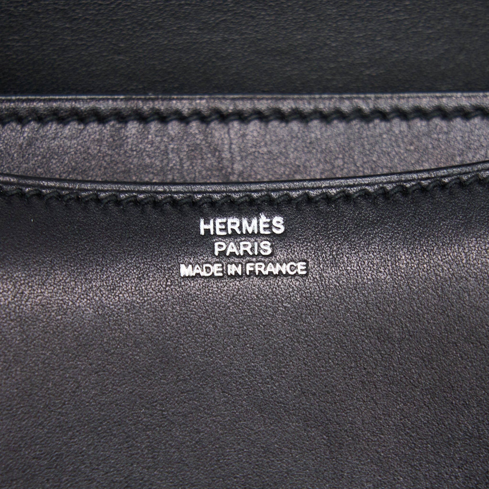 HERMES MINI CONSTANCE SOMBRE BLACK SHW
