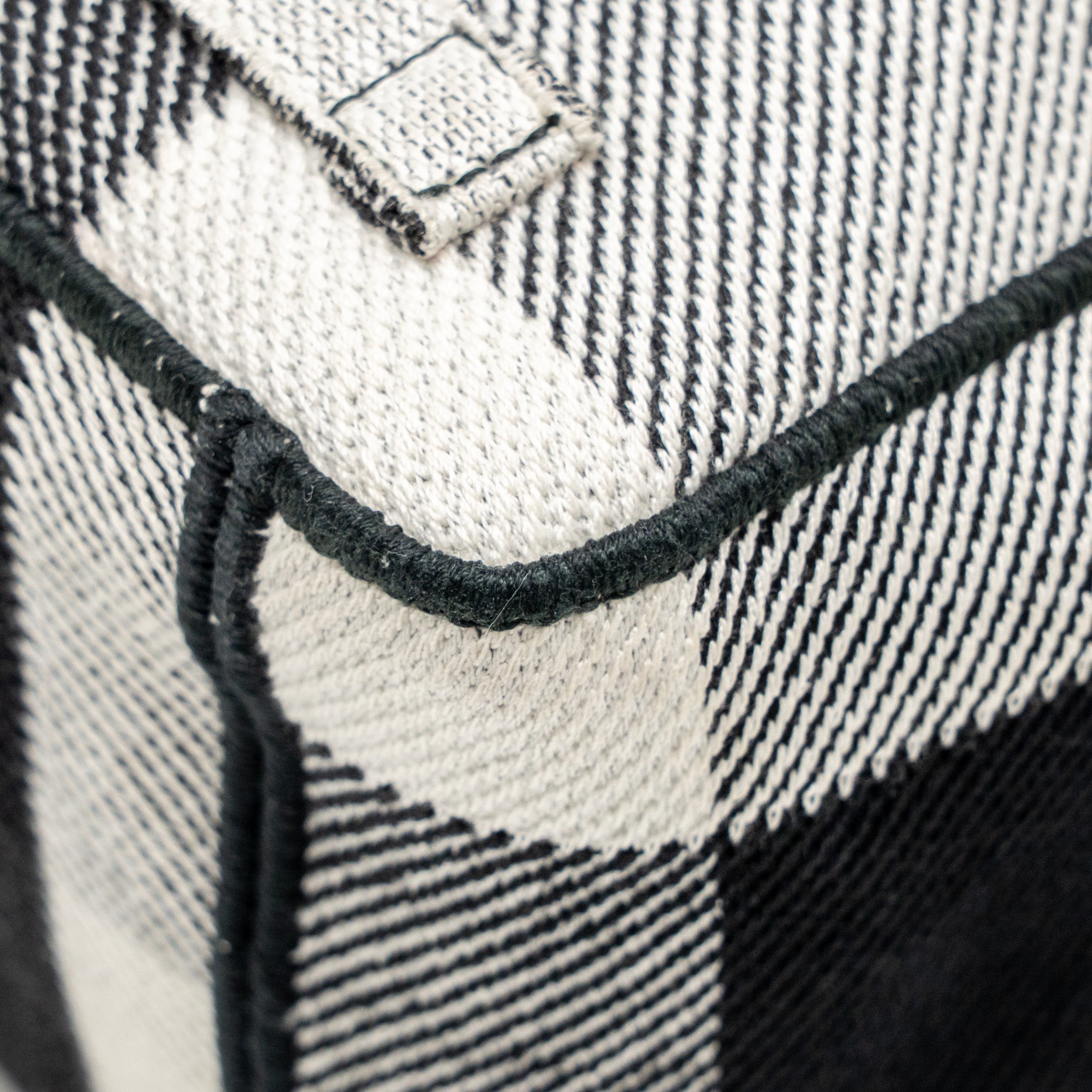 DIOR DIORCAMP MESSENGER BAG CANVAS BLACK/WHITE SHW