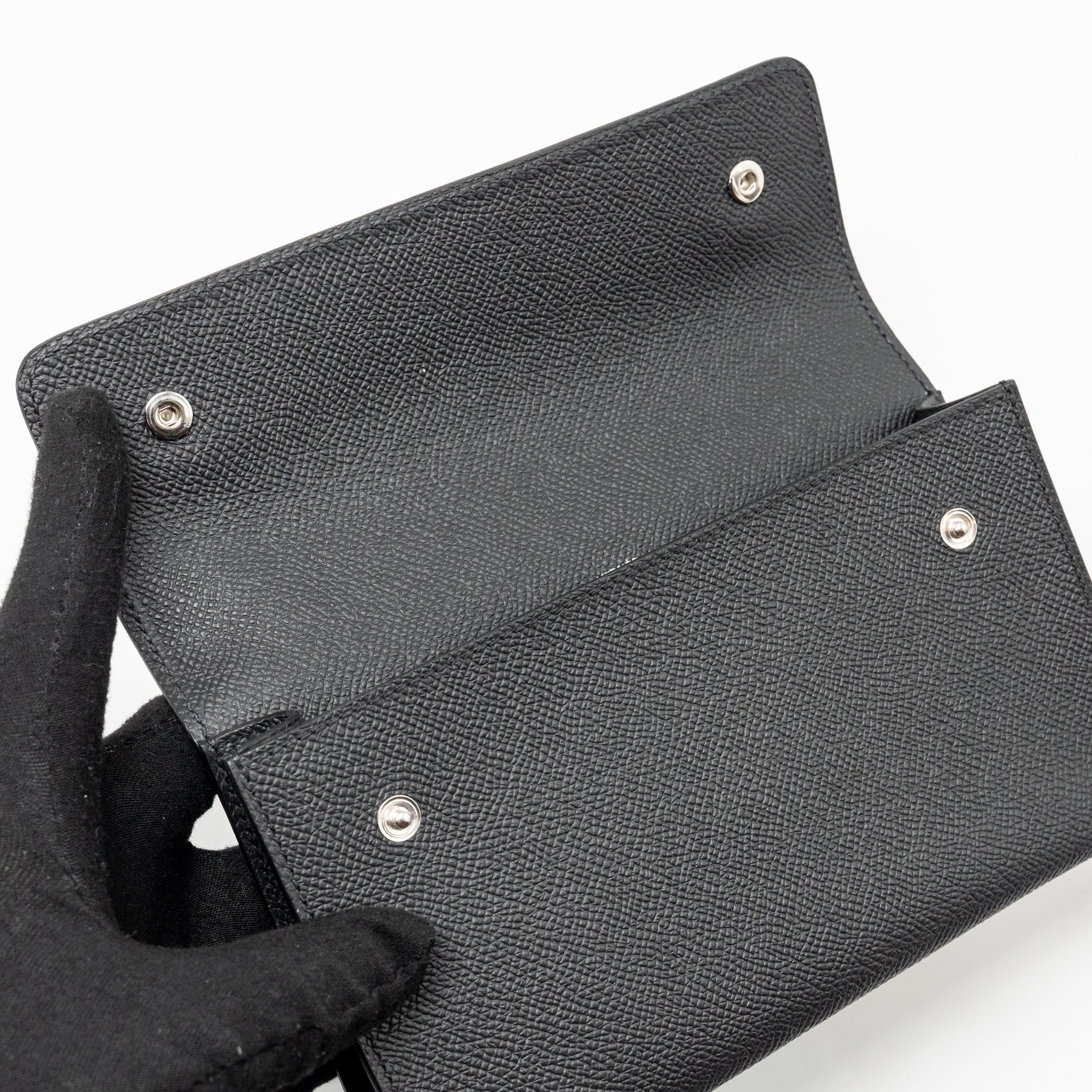 HERMES HERMESNAP EPSOM BLACK SHW