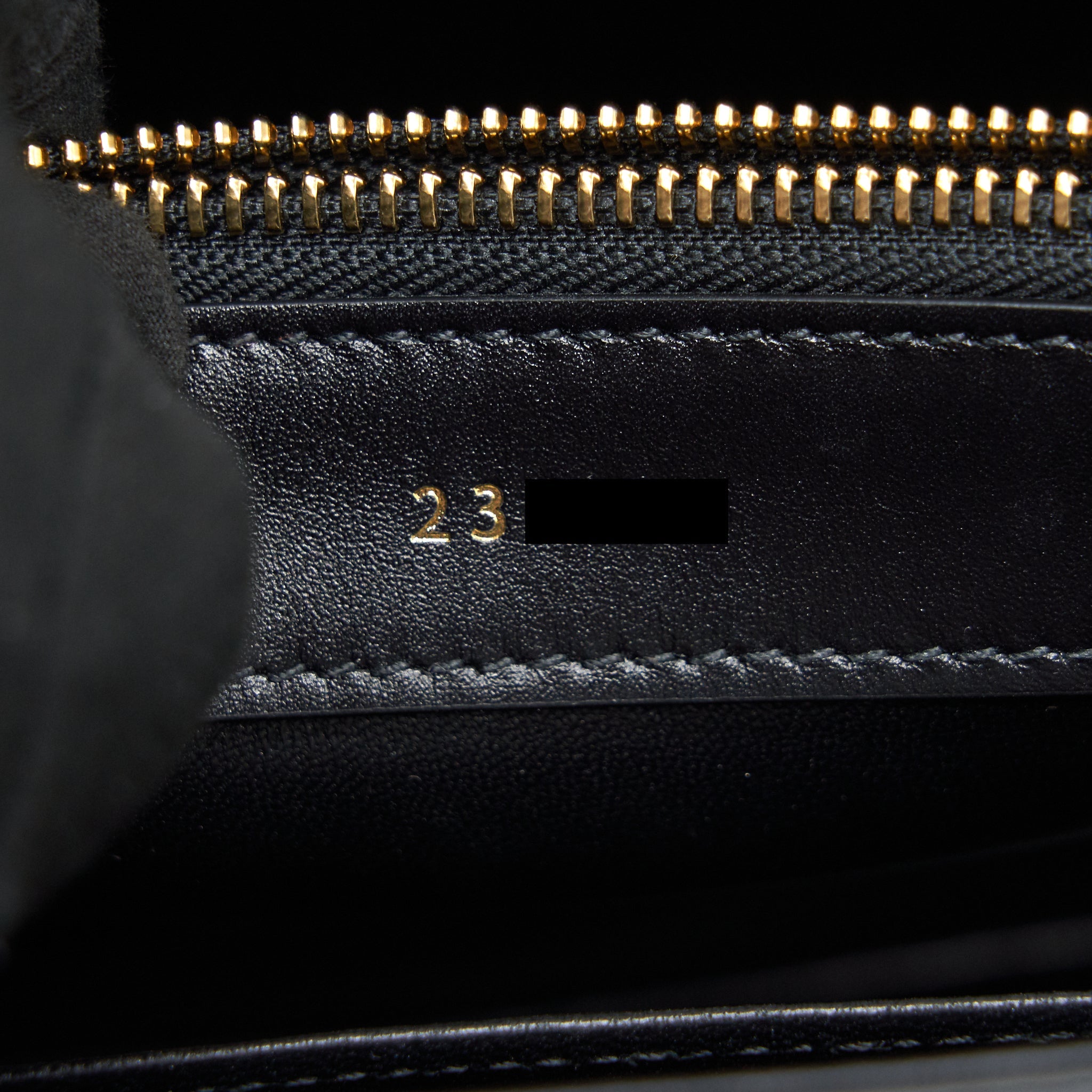 CELINE SMALL 16 BLACK BAG