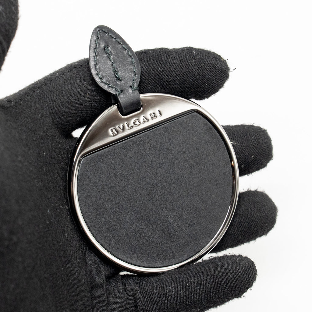 BVLGARI SERPENTI FOREVER FLAP BAG CALFSKIN BLACK RUTHENIUM HARDWARE