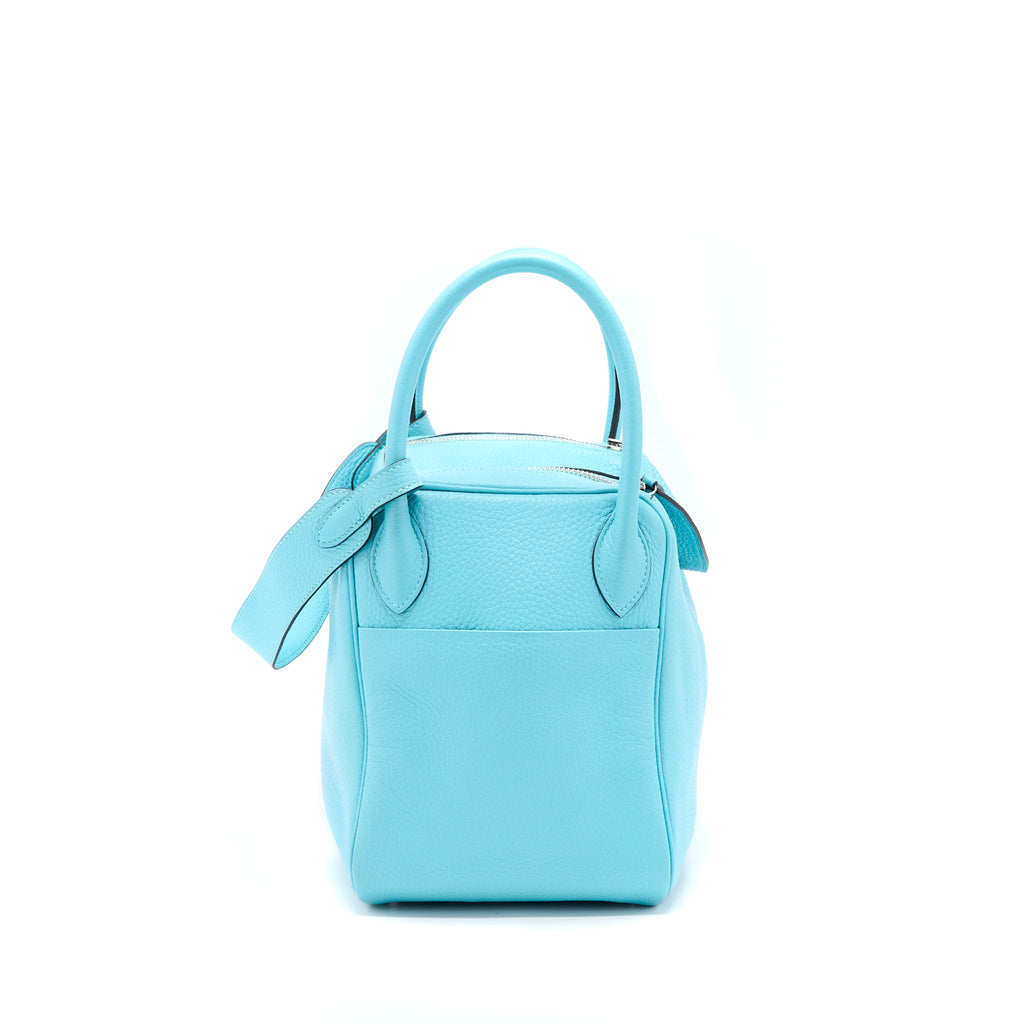 HERMES LINDY 30 CLEMENCE BLUE ATOLL SHW