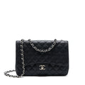 CHANEL JUMBO SINGLE FLAP BAG CAVIAR BLACK SHW