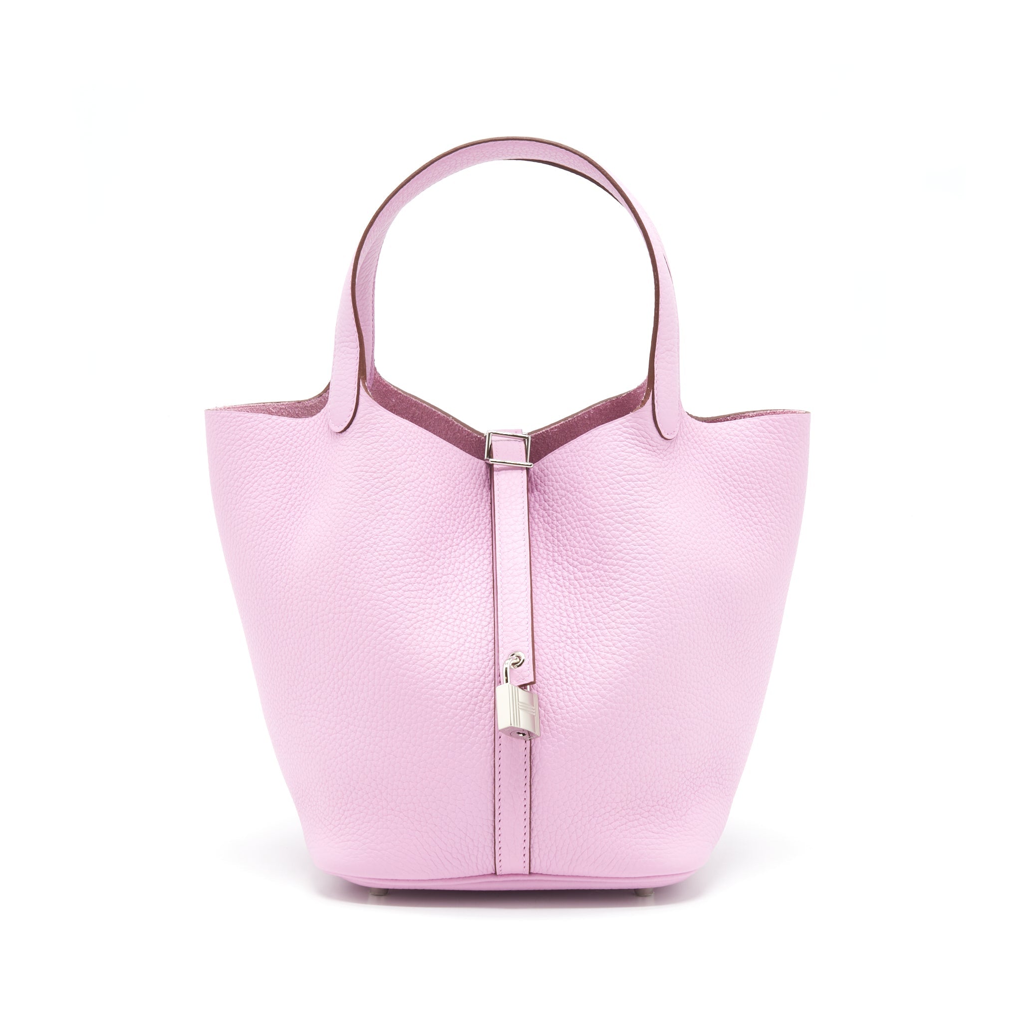 HERMES PICOTIN 22 LOCK BAG CLEMENCE MAUVE SYLVESTRE SHW