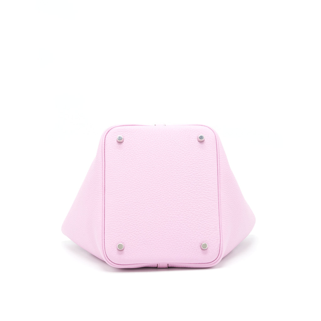 HERMES PICOTIN 22 LOCK BAG CLEMENCE MAUVE SYLVESTRE SHW