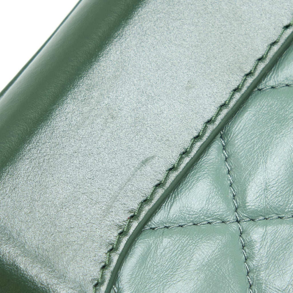 CHANEL SMALL GABRIELLE HOBO BAG AGED CALFSKIN GREEN MULTICOLOUR WITH MULTICOLOUR HARDWARE