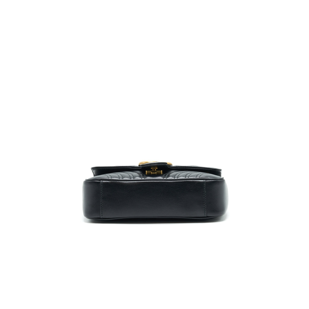 GUCCI GG MINI MARMONT BLACK