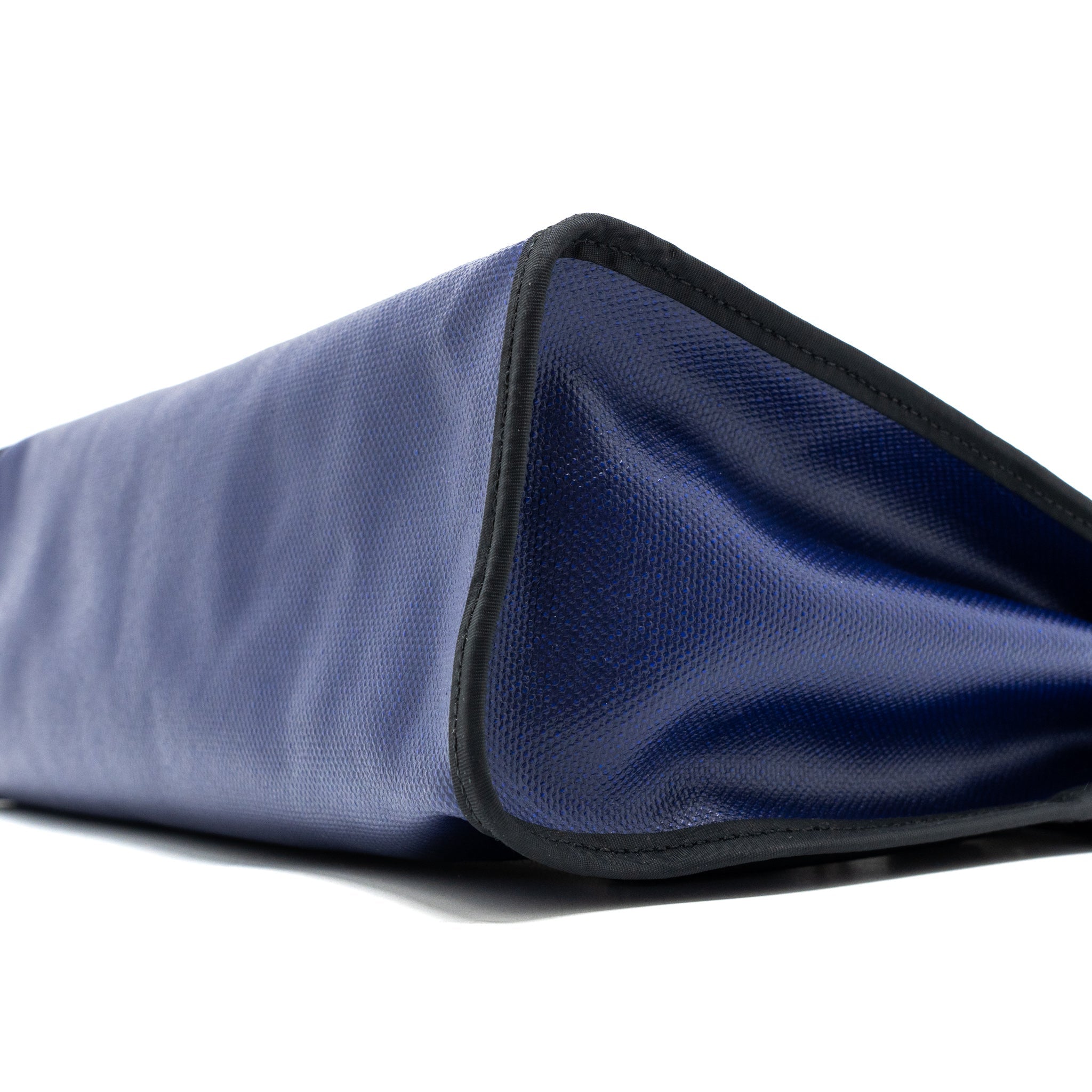 HERMES HERBAG 31 ZIP BAG TOLIE H BERLINE CANVAS/VACHE HUNTER BLUE ENCRE/BLACK SHW