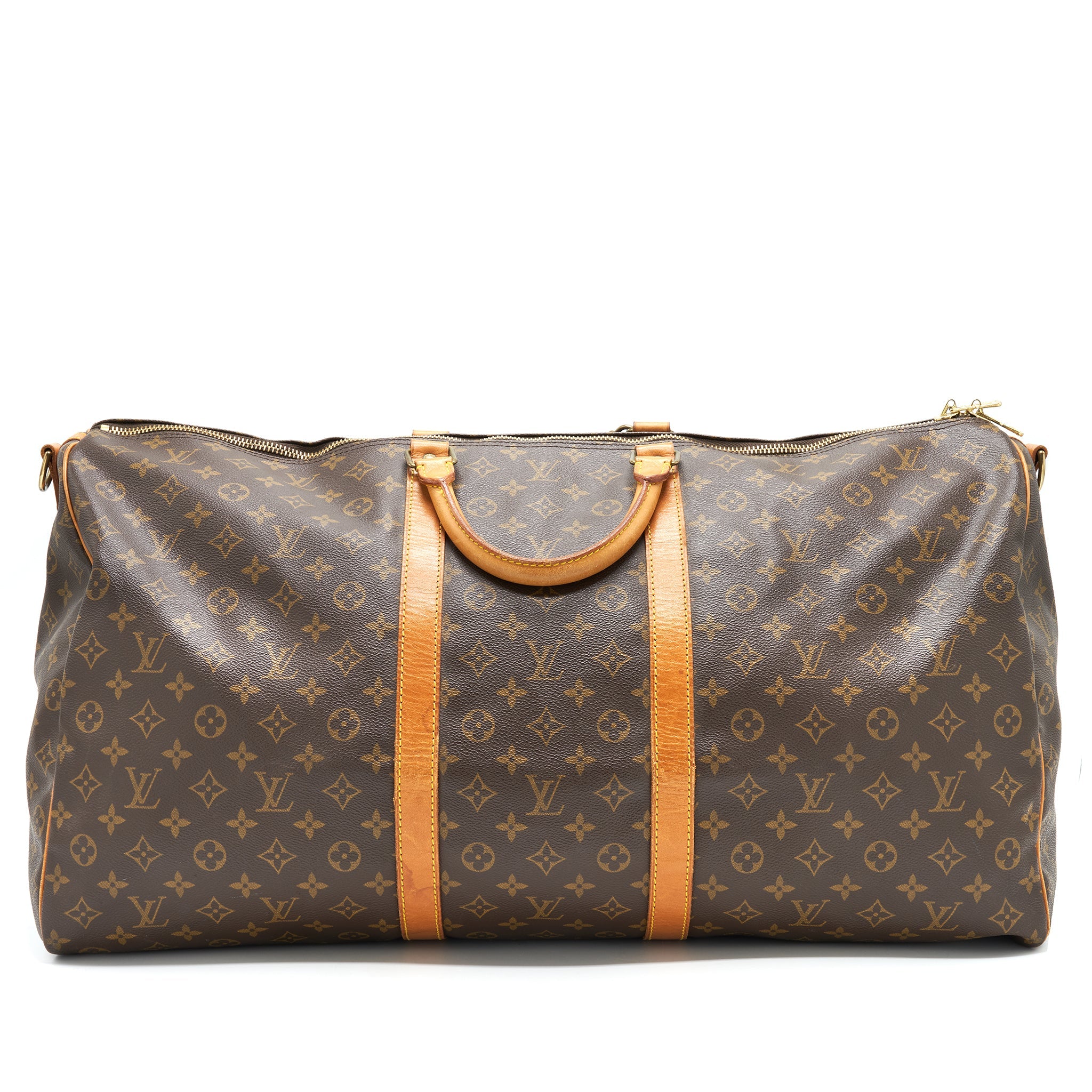 LOUIS VUITTON VINTAGE KEEPALL 55 MONOGRAM CANVAS