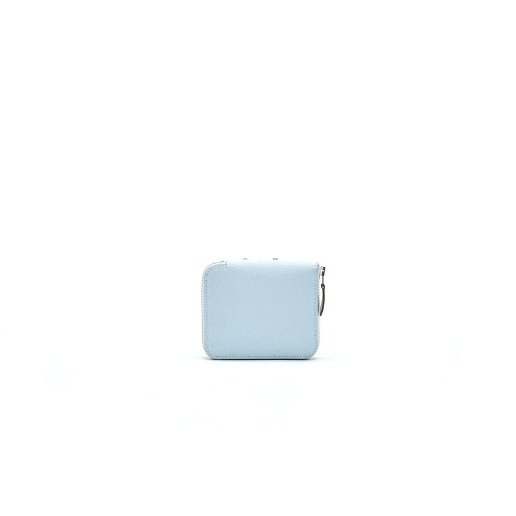 HERMES SILK IN COMPACT WALLET
