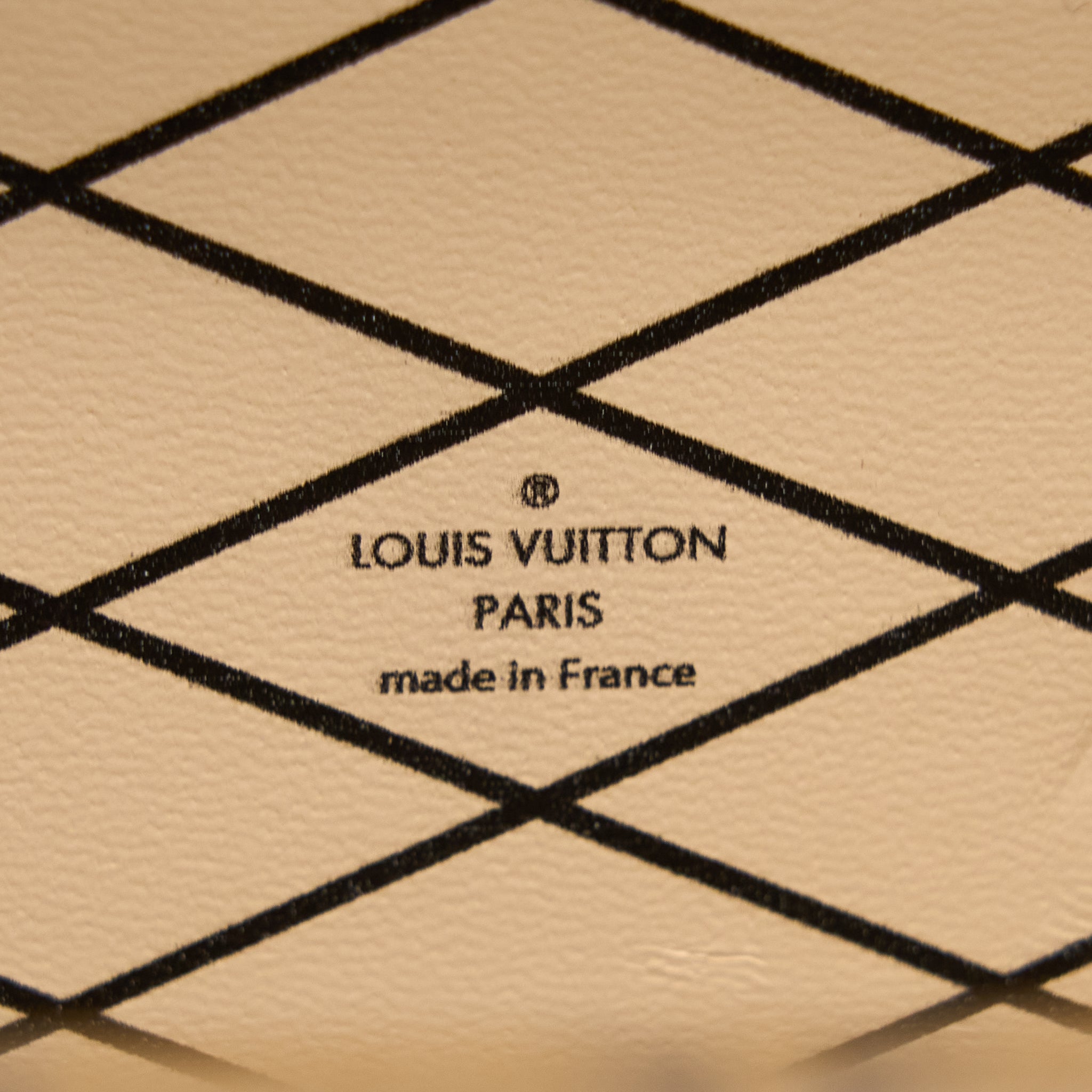 LOUIS VUITTON PETITE MALLE MONOGRAM REVERSE CANVAS GHW