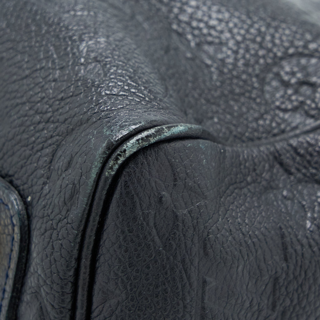 LOUIS VUITTON SPEEDY 25 MONOGRAM EMPREINTE BLACK GHW