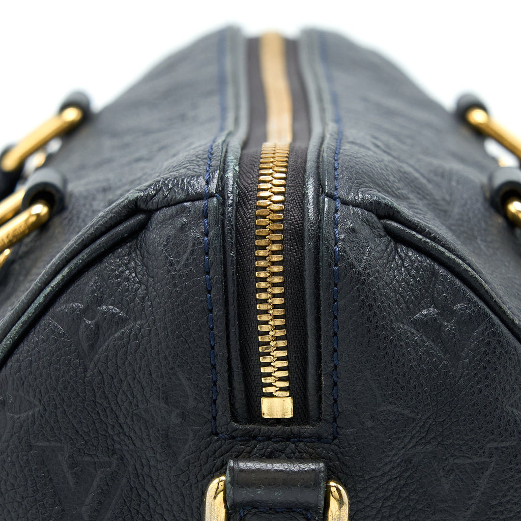 LOUIS VUITTON SPEEDY 25 MONOGRAM EMPREINTE BLACK GHW