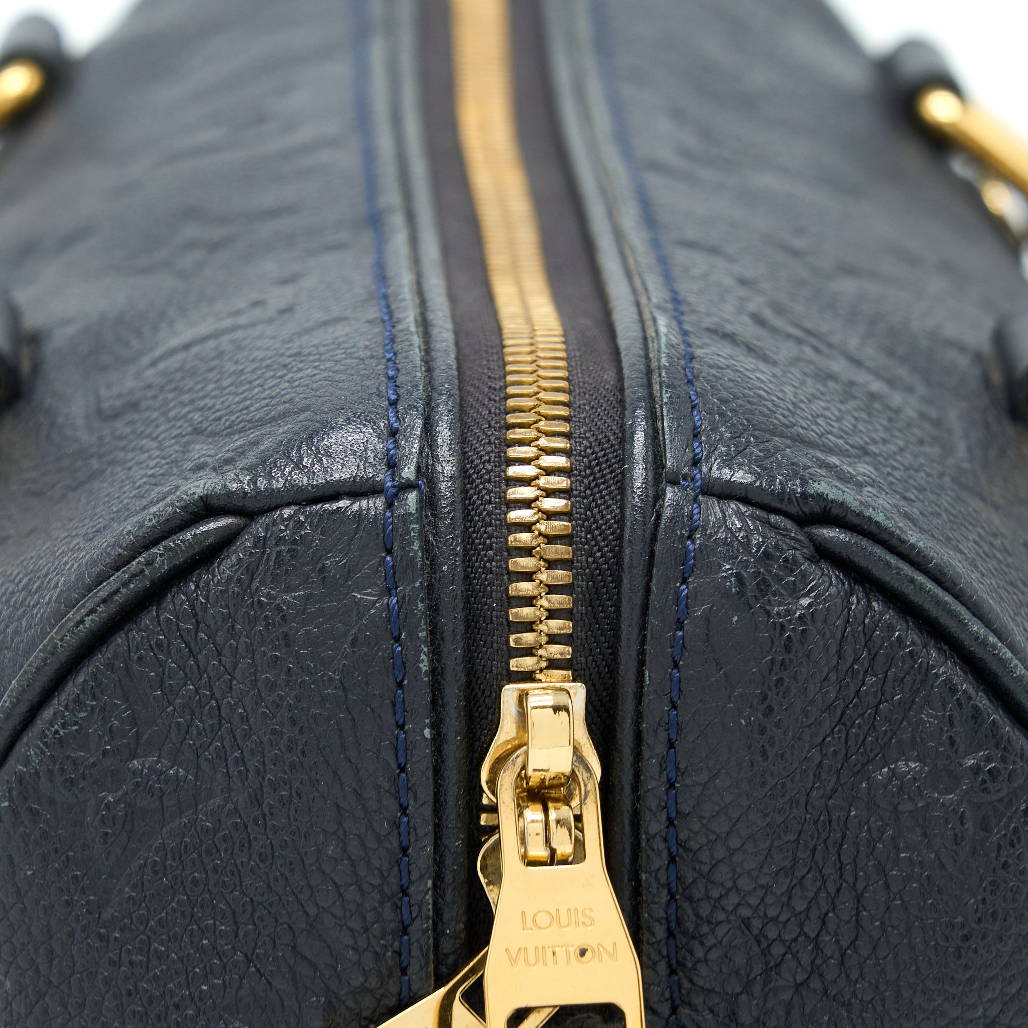 LOUIS VUITTON SPEEDY 25 MONOGRAM EMPREINTE BLACK GHW