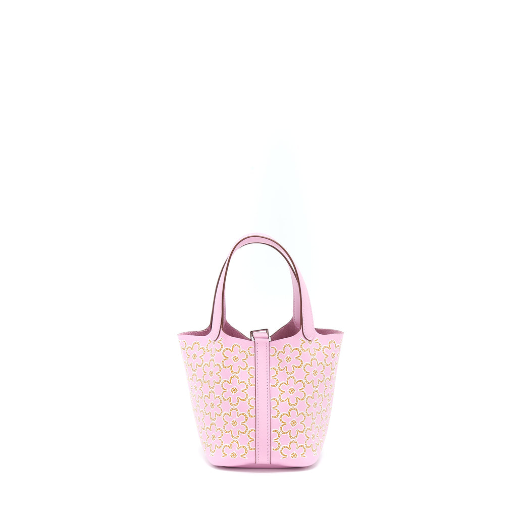 HERMES MICRO PICOTIN 14 LOCK BAG SWIFT MAUVE SYLVESTRE SHW