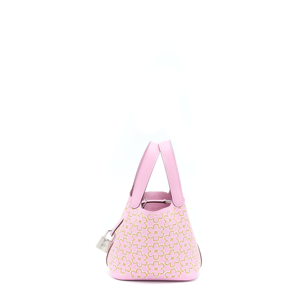 HERMES MICRO PICOTIN 14 LOCK BAG SWIFT MAUVE SYLVESTRE SHW