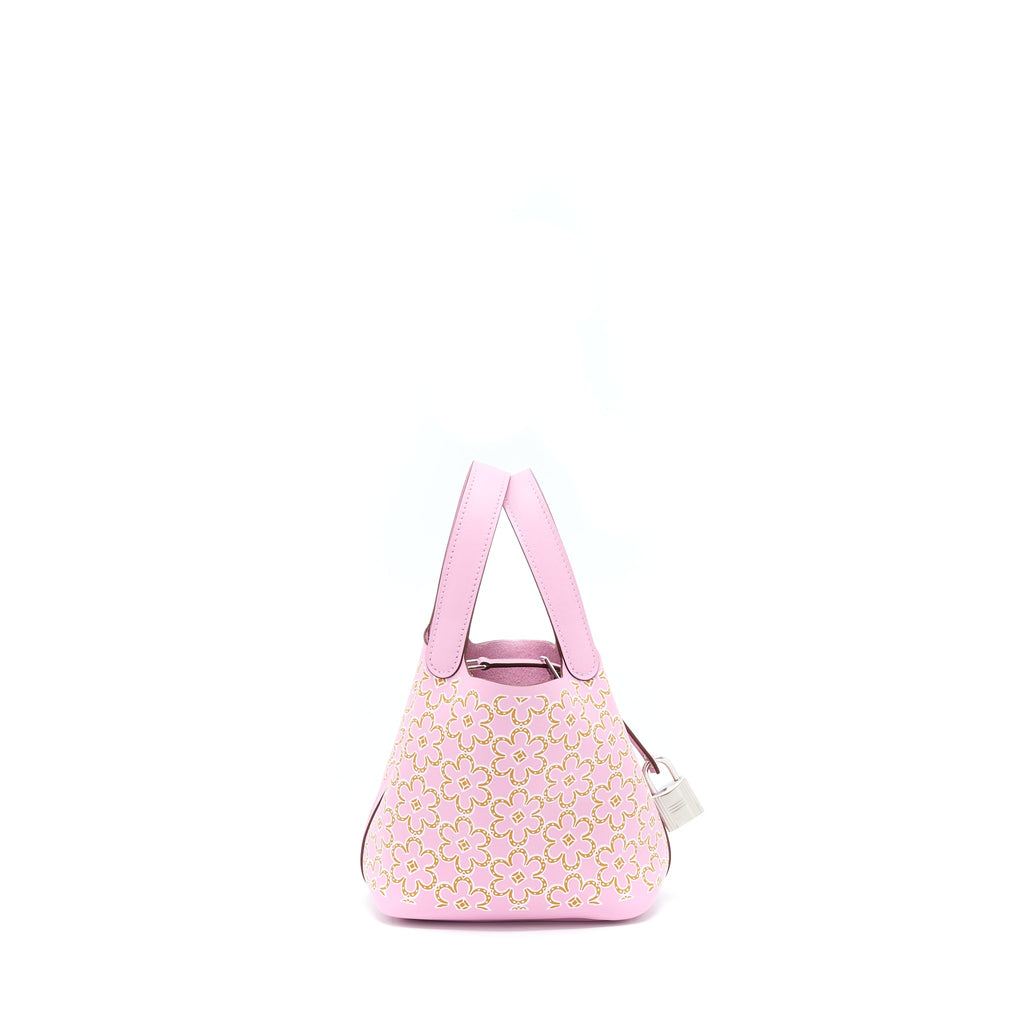 HERMES MICRO PICOTIN 14 LOCK BAG SWIFT MAUVE SYLVESTRE SHW