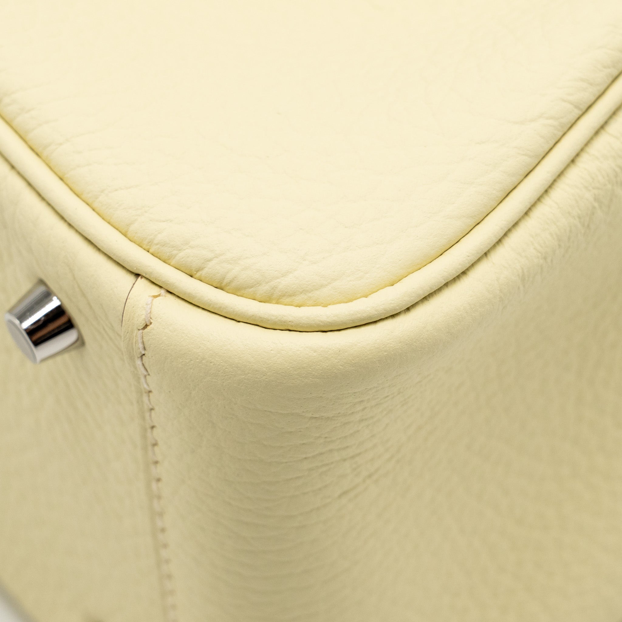 HERMES MINI LINDY II CLEMENCE JAUNE MILTON SHW