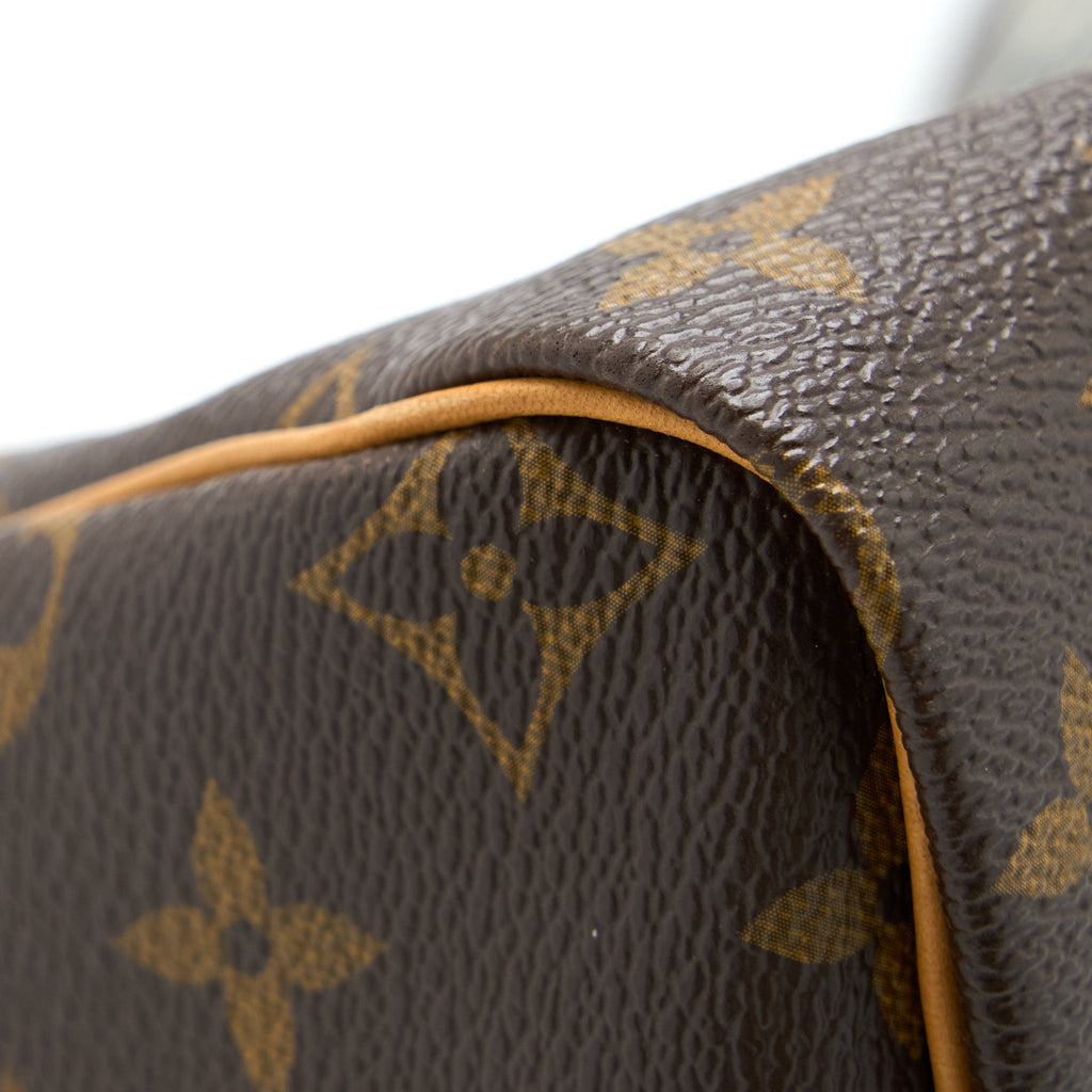 LOUIS VUITTON SPEEDY 30 LIMITED EDITION MONOGRAM CANVAS GHW