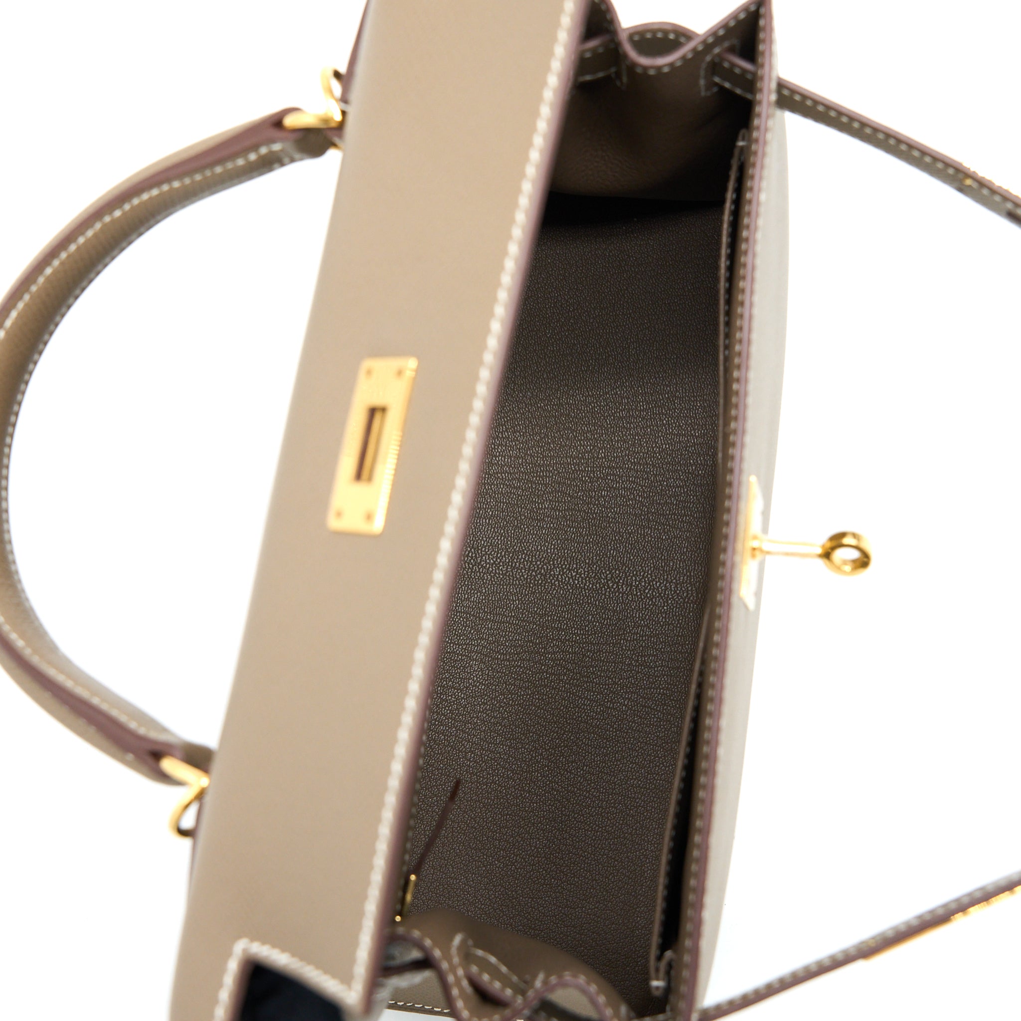HERMES KELLY 28 EPSOM ETOUPE GHW