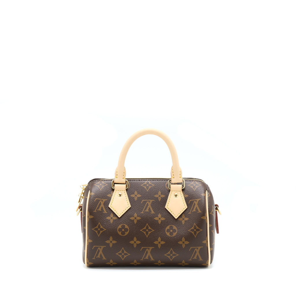 LOUIS VUITTON SPEEDY BANDOULIERE 20 MONOGRAM CANVAS GHW