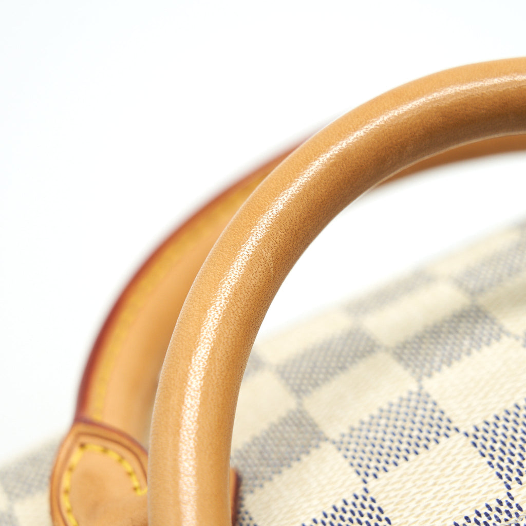 LOUIS VUITTON SPEEDY 30 DAMIER AZUR CANVAS HANDBAG