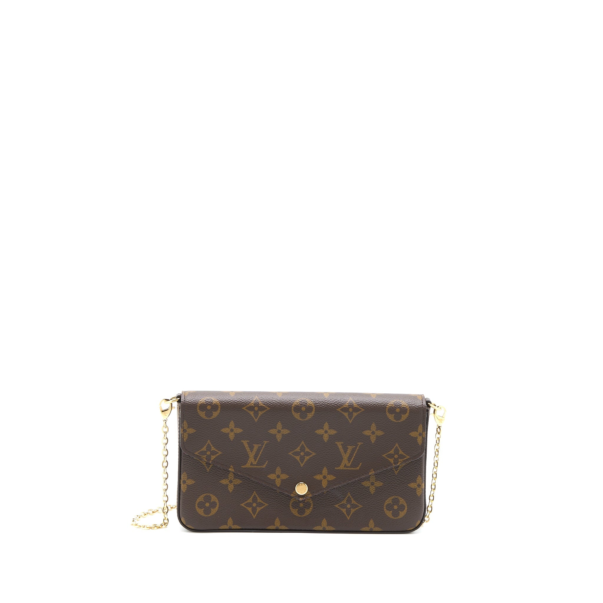 LOUIS VUITTON FELICIE POCHETTE MONOGRAM CANVAS GHW