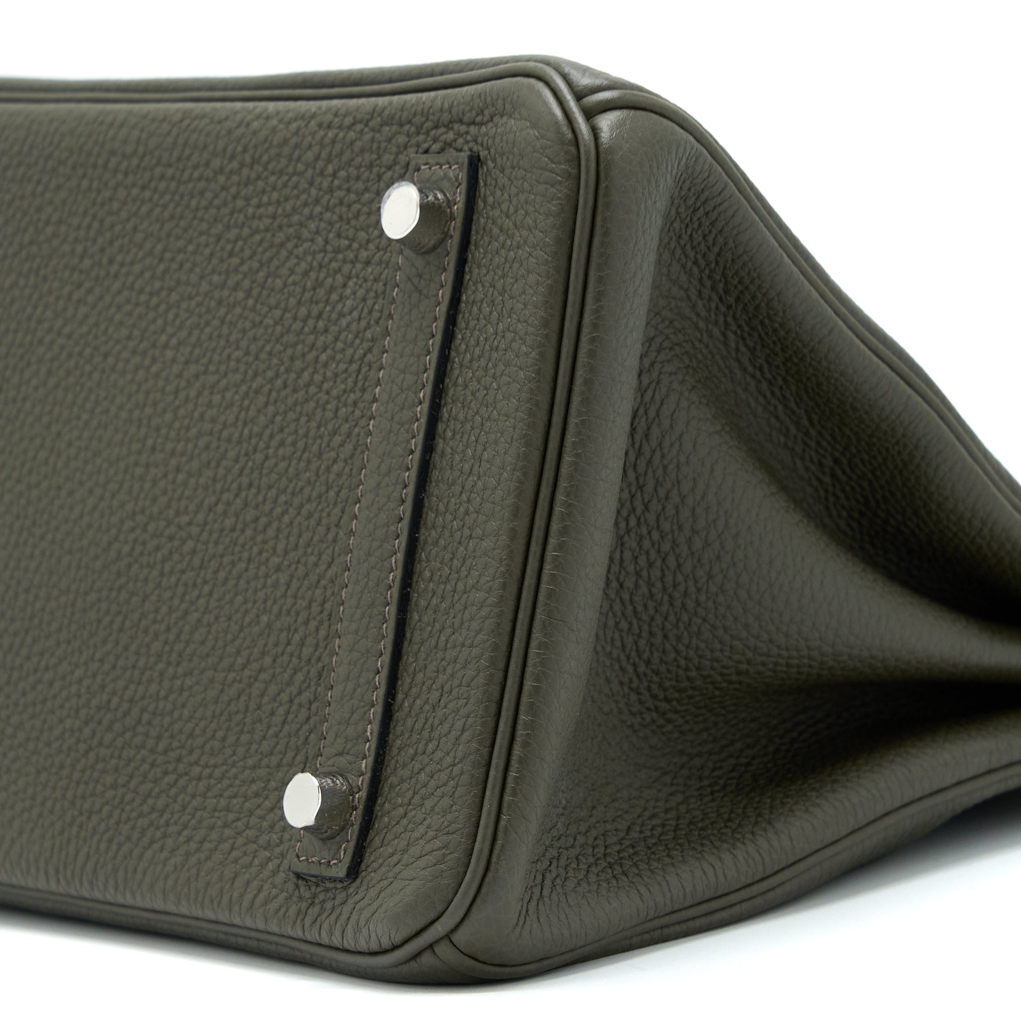 HERMES BIRKIN 30 TOGO C6 VERT DE GRIS SHW