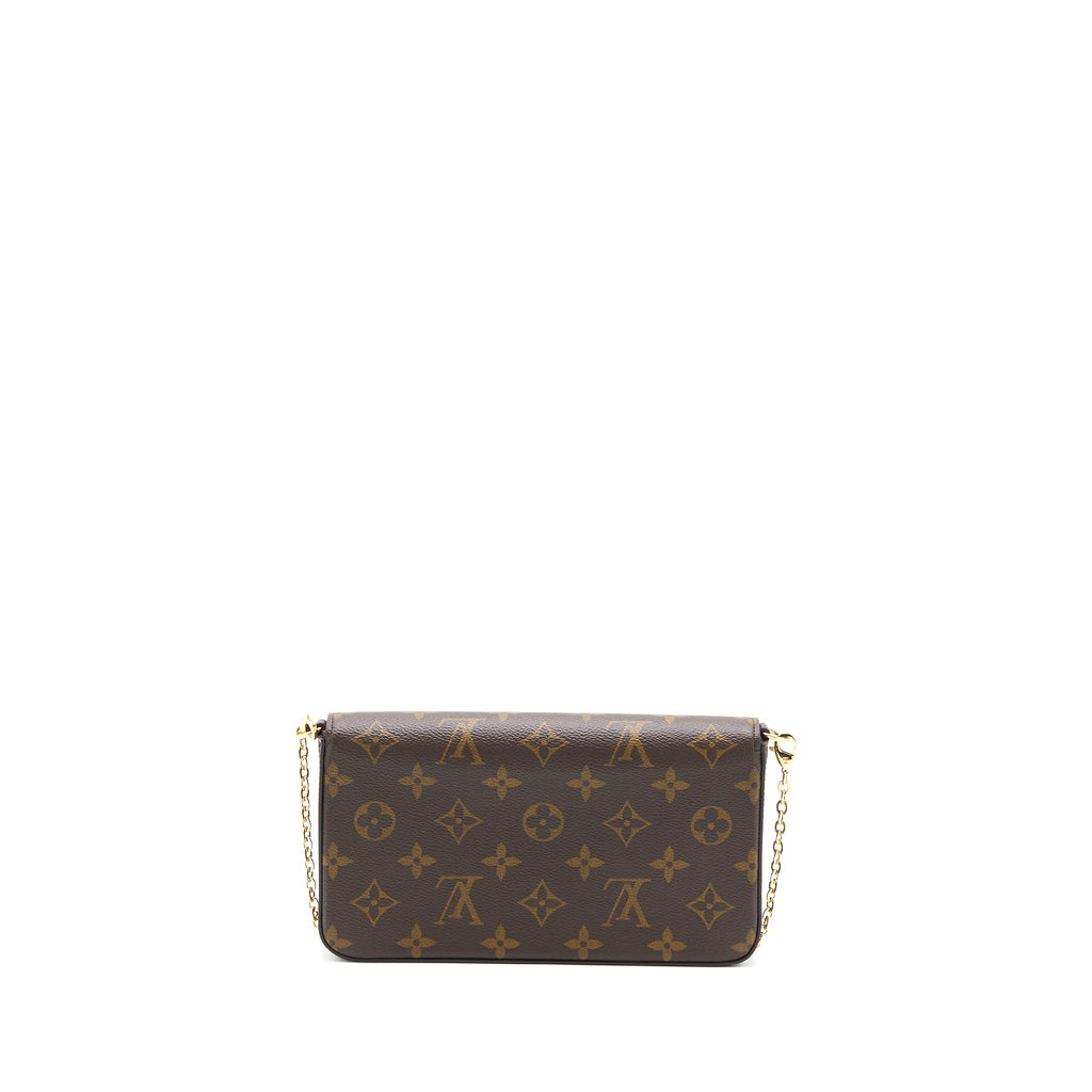 LOUIS VUITTON FELICIE POCHETTE MONOGRAM CANVAS GHW