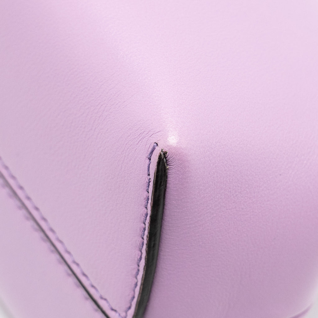 FENDI SMALL FENDI FIRST CLUTCH BAG NAPPA LILAC SHW